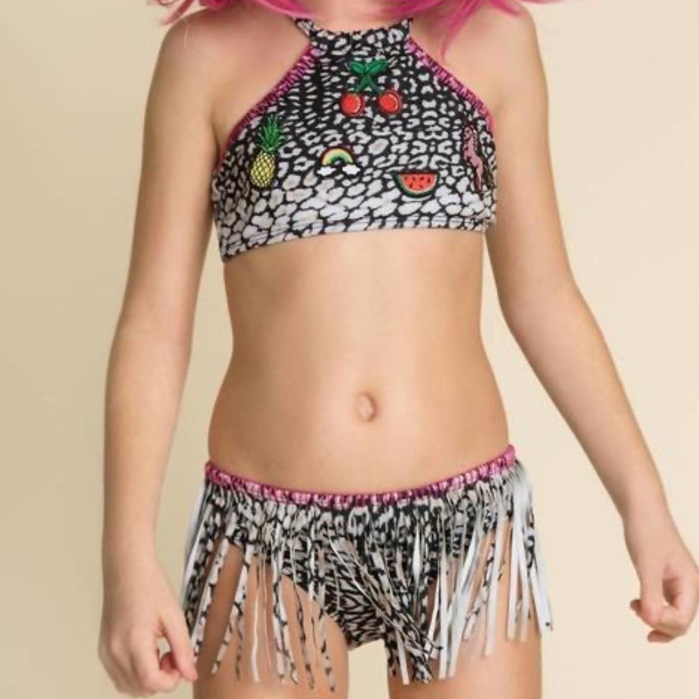 Pilyq fringe bikini set